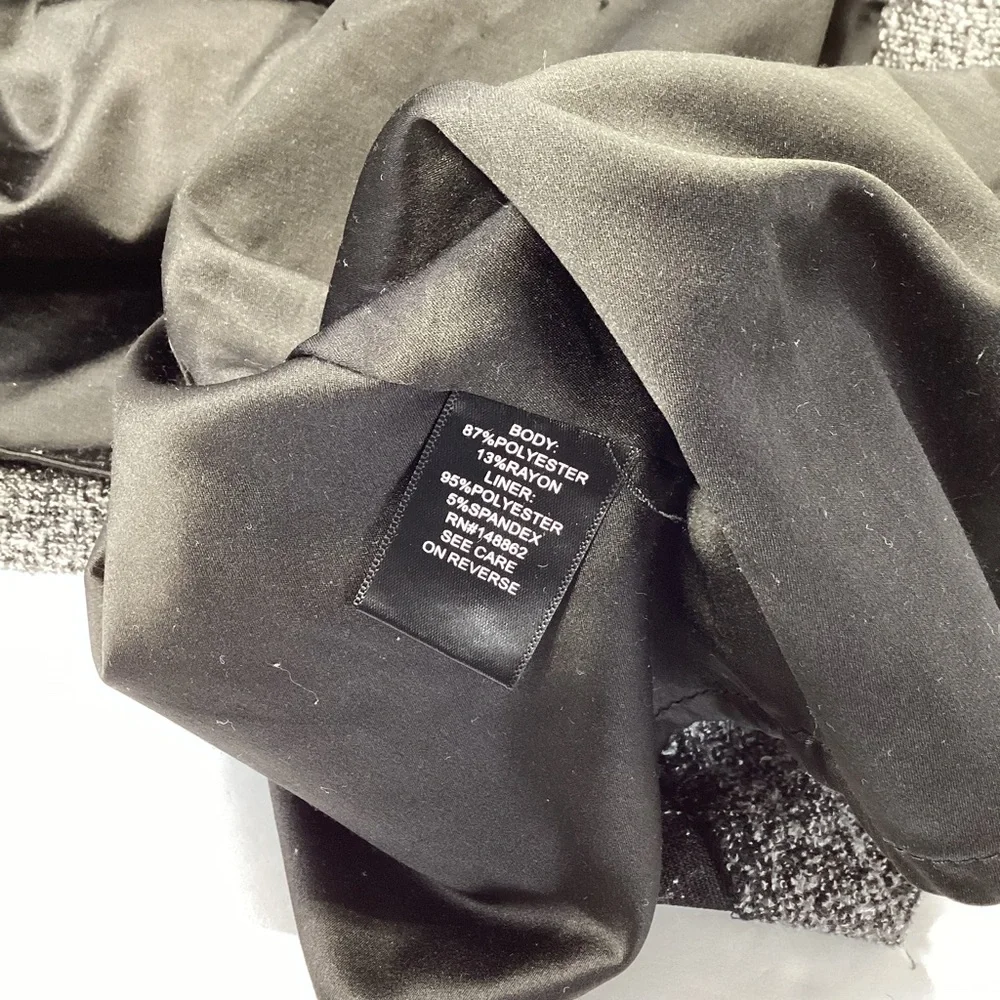 Torrid Charcoal Gray Blazer Size 1X One Button Jacket Casual Classic Office - Picture 8 of 12